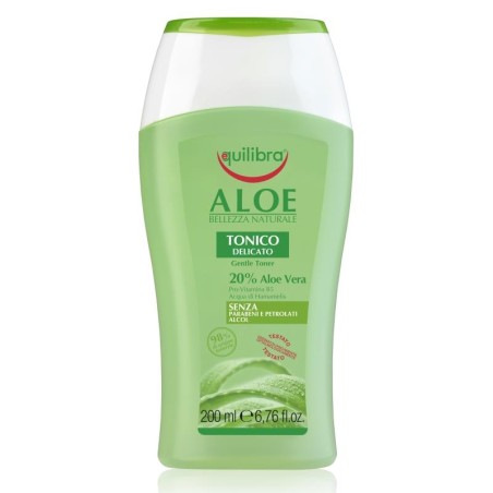 Equilibra Aloe Sanftes Gesichtswasser 200 ml / 6,76 fl oz