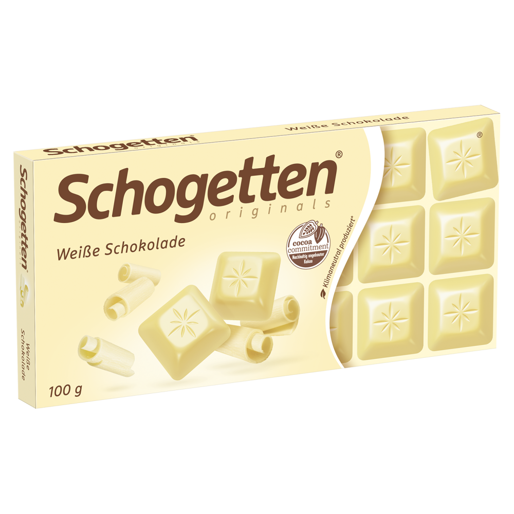 Schogetten Weiße Schokolade 100 g / 3,5 oz