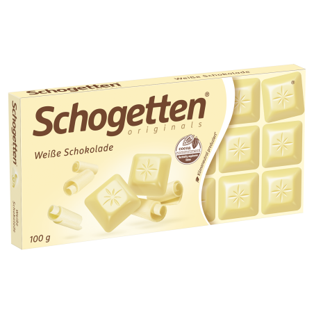 Schogetten Weiße Schokolade 100 g / 3,5 oz