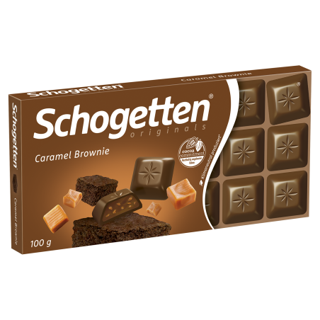 Schogetten Karamell-Brownie 100 g / 3,5 Unzen