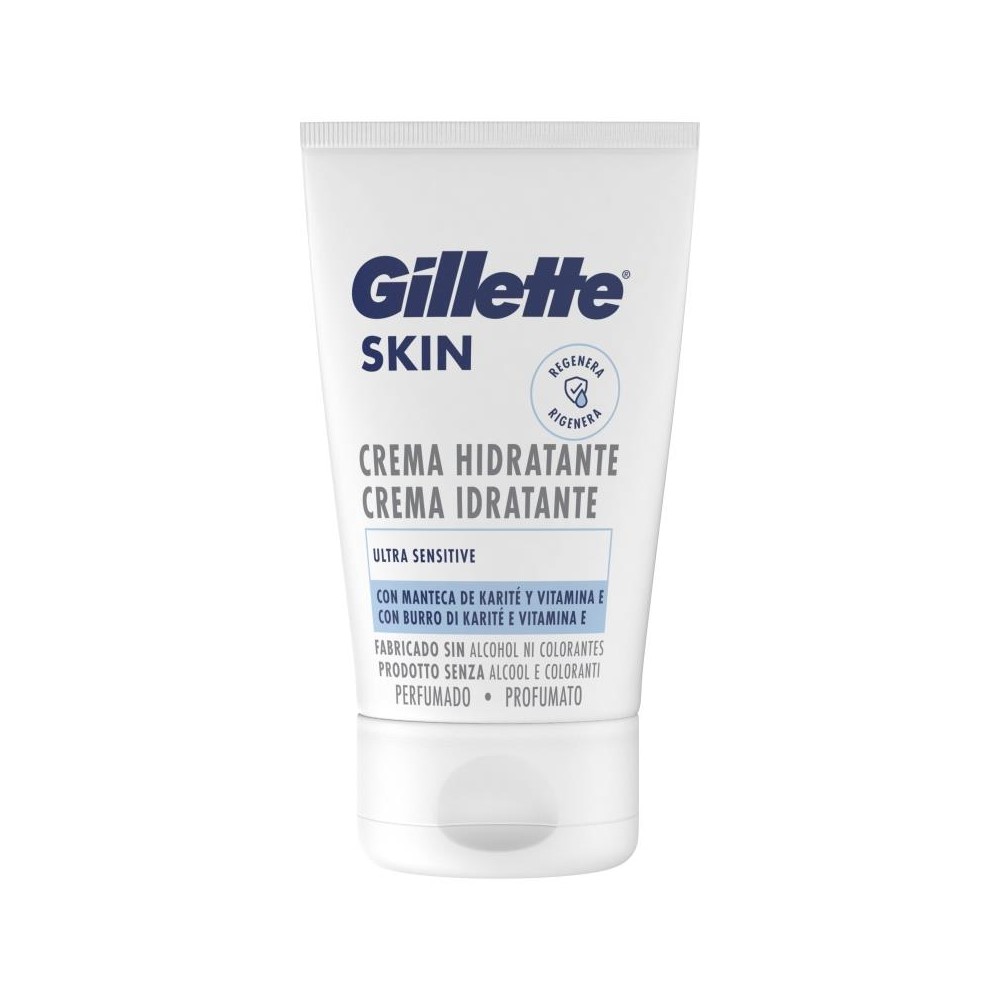 Gillette Skin Facial für Männer feuchtigkeitsspendend 100 ml / 3,38 fl oz