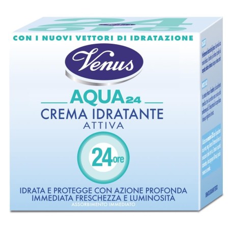 Venus aqua 24 active moisturizing cream 50 ml / 1.7 fl oz