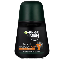 Garnier Men Mineral Protection 6 Antitranspirant Roll-On 50 ml / 1,7 fl oz