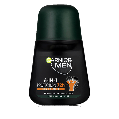 Garnier Men Mineral Protection 6 Antitranspirant Roll-On 50 ml / 1,7 fl oz