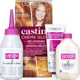 L'Oreal Casting Creme Gloss 834 Gold Caramel