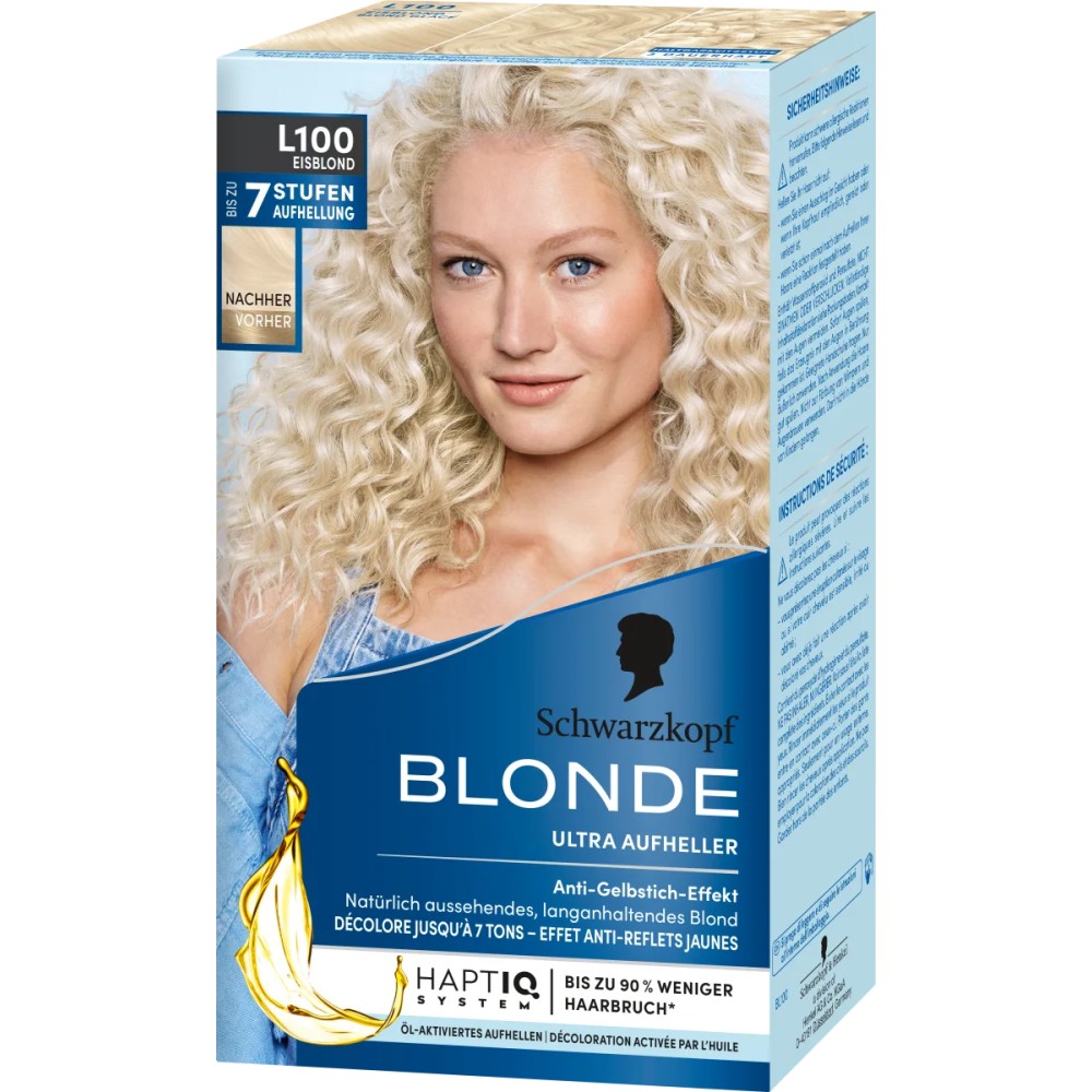 Schwarzkopf Blonde Ultra Brightener L100 Ice Blonde