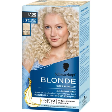 Schwarzkopf Blonde Ultra Brightener L100 Ice Blonde