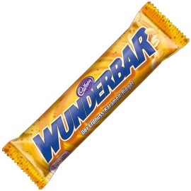 Cadbury Wunderbar Peanut Caramel Bar 185g