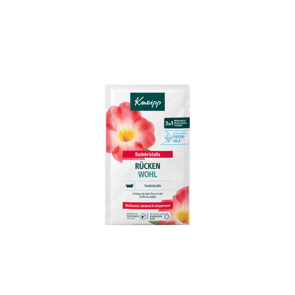 Kneipp Back Wellbeing Bath Crystals 60 g