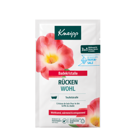 Kneipp Back Wellbeing Bath Crystals 60 g
