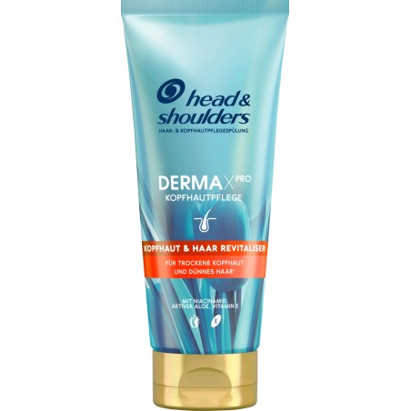 head&shoulders Derma X Pro Scalp & Hair Revitaliser Conditioner 220 ml / 7.4 fl oz