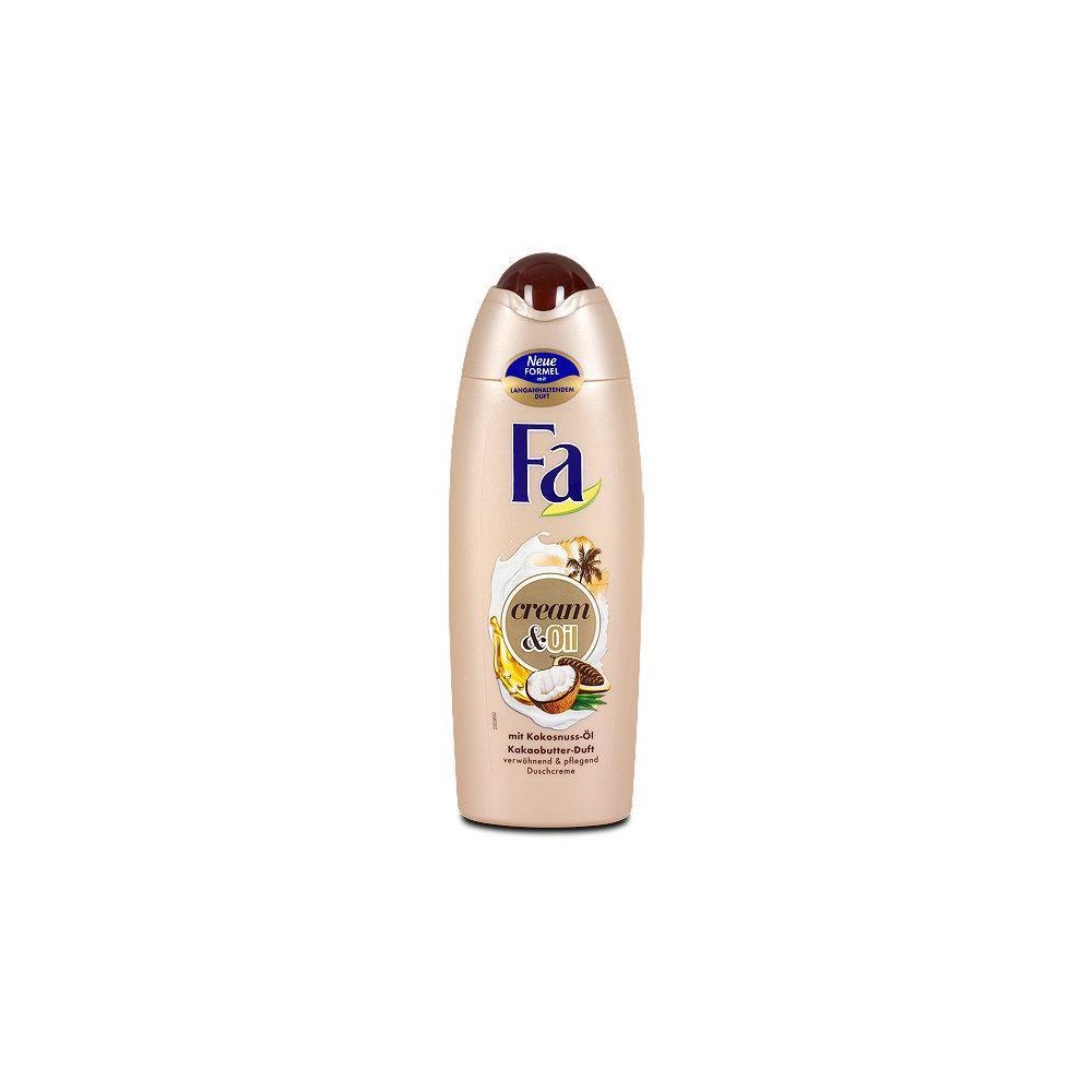 Fa Cream & Oil Duschcreme mit Kakaobutter und Kokosöl 250 ml / 8,3 fl oz