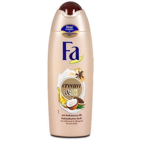 Fa Cream & Oil Duschcreme mit Kakaobutter und Kokosöl 250 ml / 8,3 fl oz