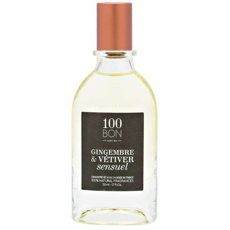 100 Bon Gingembre & Vetiver Sensuel Eau de Parfum Concentre 50 ml (TESTER)
