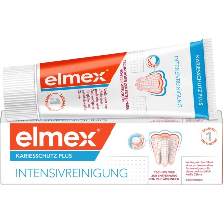elmex Intensive cleaning special toothpaste 50 ml / 1.7 fl oz