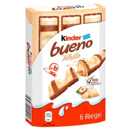 Kinder Bueno White 6 pcs / 117 g / 4.13 oz