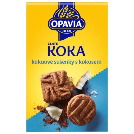 Opavia goldene Kokos-Kekse 180 g / 6 oz