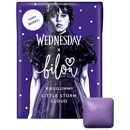 bilou Wednesday Little Storm Cloud Chewing Gum 10 pcs