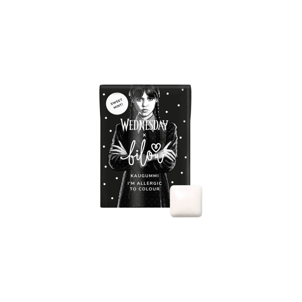 bilou Wednesday I'm Allergic To Colour Chewing gum 10 pcs