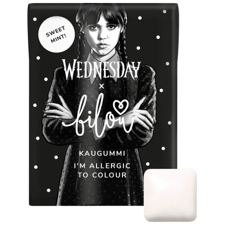 bilou Wednesday I'm Allergic To Colour Chewing gum 10 pcs