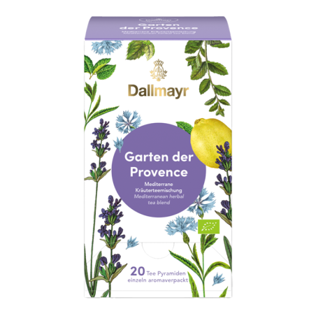 Dallmayr Garten der Provence 20 Pyramiden-Teebeutel