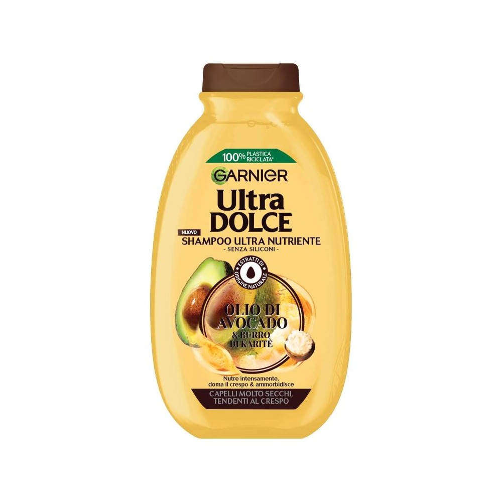 Garnier Ultra Dolce Avocadoöl- und Sheabutter-Shampoo 250 ml / 8,3 fl oz