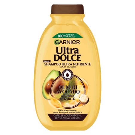Garnier Ultra Dolce Avocadoöl- und Sheabutter-Shampoo 250 ml / 8,3 fl oz