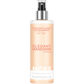 Mexx Forever Classic Never Boring für Sie eleganter Mandarinen- und Pralinenduft Body Splash 250 ml / 8,4 fl oz