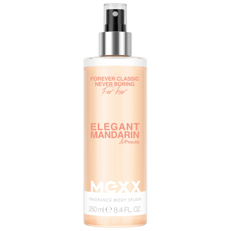 Mexx Forever Classic Never Boring für Sie eleganter Mandarinen- und Pralinenduft Body Splash 250 ml / 8,4 fl oz