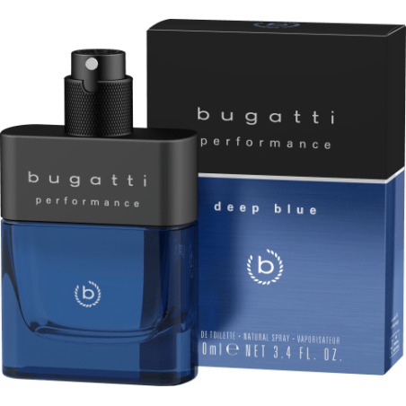 Bugatti Performance Deep Blue Eau de Toilette 100 ml / 3,4 fl oz