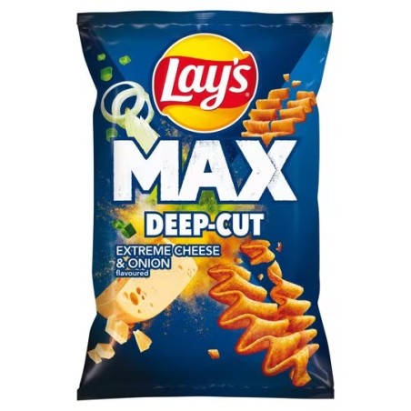 Lay's Max Deep-Cut Extreme Cheese & Onion 65 g