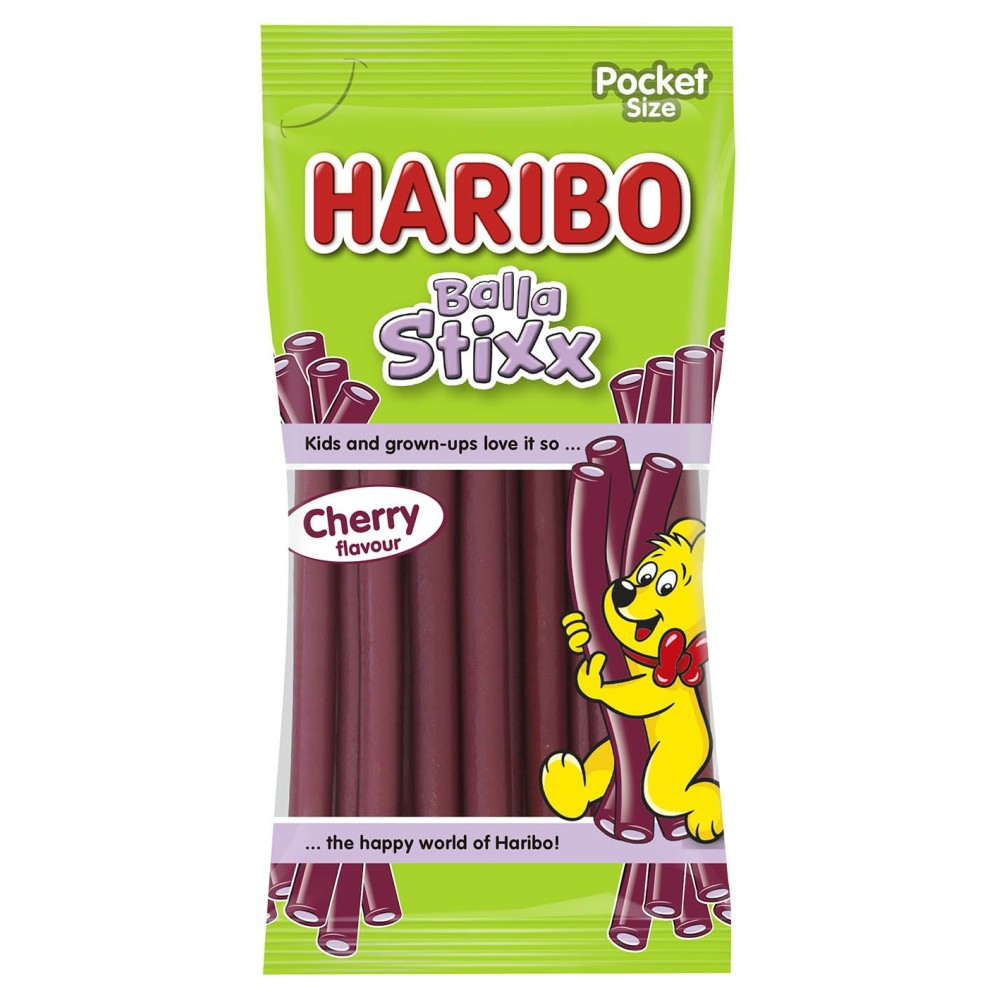 Haribo Balla Stixx Cherry 80 g / 2.8 oz