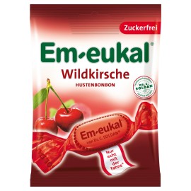 Em-eukal Wildkirsche Hustenbonbon zuckerfrei 75 g