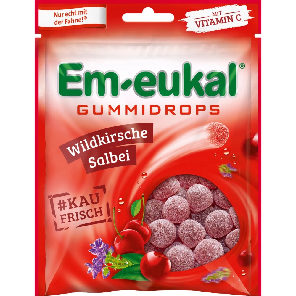 Em-eukal Bonbons Wildkirsche und Salbei 90 g