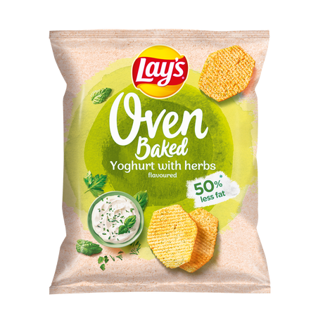 Lay's Oven Baked Yoghurt with Herbs 55 g / 1.92 oz