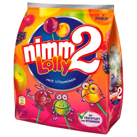 Nimm2 Lolly 12 pcs / 120 g / 4.2 oz