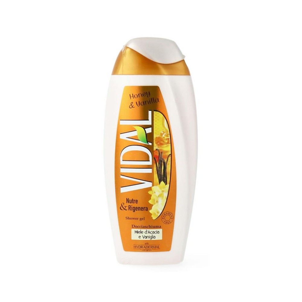 Vidal honey & vanilla shower gel 250 ml / 8.4 fl oz