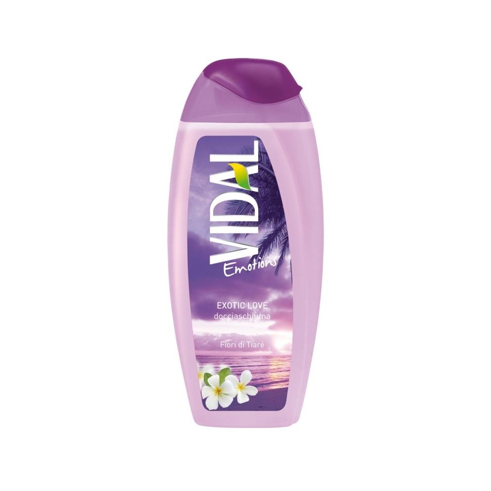 Vidal Emotions Exotic Love shower gel 250 ml / 8.4 fl oz