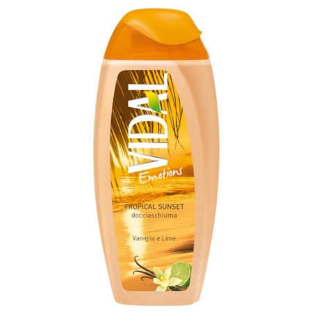 Vidal Emotions tropical sunset shower gel 250 ml / 8.4 fl oz