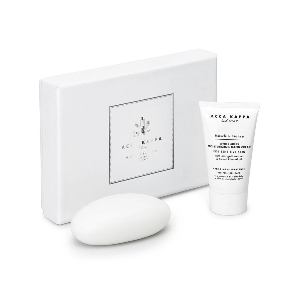 Acca Kappa White Moss Hand cream 75 ml + Soap 150 g Gift Set