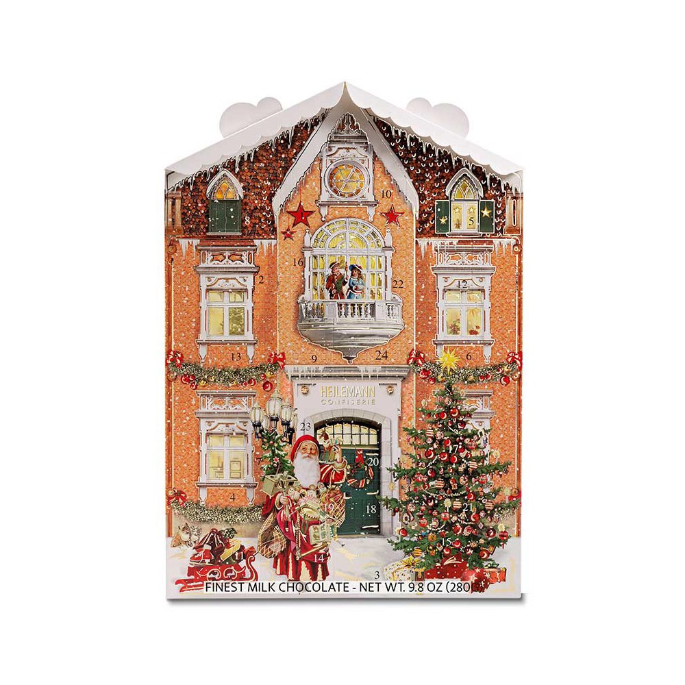 Heilemann Adventskalender mit Dach 280 g