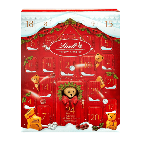 Lindt TEDDY Advent Calendar 243 g / 8.5 oz
