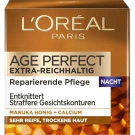 L'ORÉAL PARIS AGE PERFECT Extra-Reichhaltig Manuka Honig Nachtcreme 50 ml