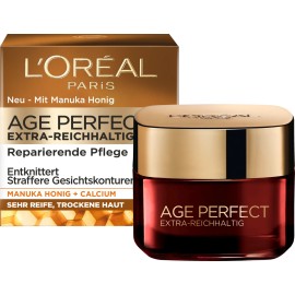 L'ORÉAL PARIS AGE PERFECT Extra reichhaltige Manuka-Honig-Tagescreme 50 ml / 1,7 fl oz