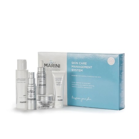 Jan Marini Starter Skin Care Management System: Bioglycolic Face Cleanser 89 ml + C-ESTA Face Serum 30 ml + Bioclear Face Lotion