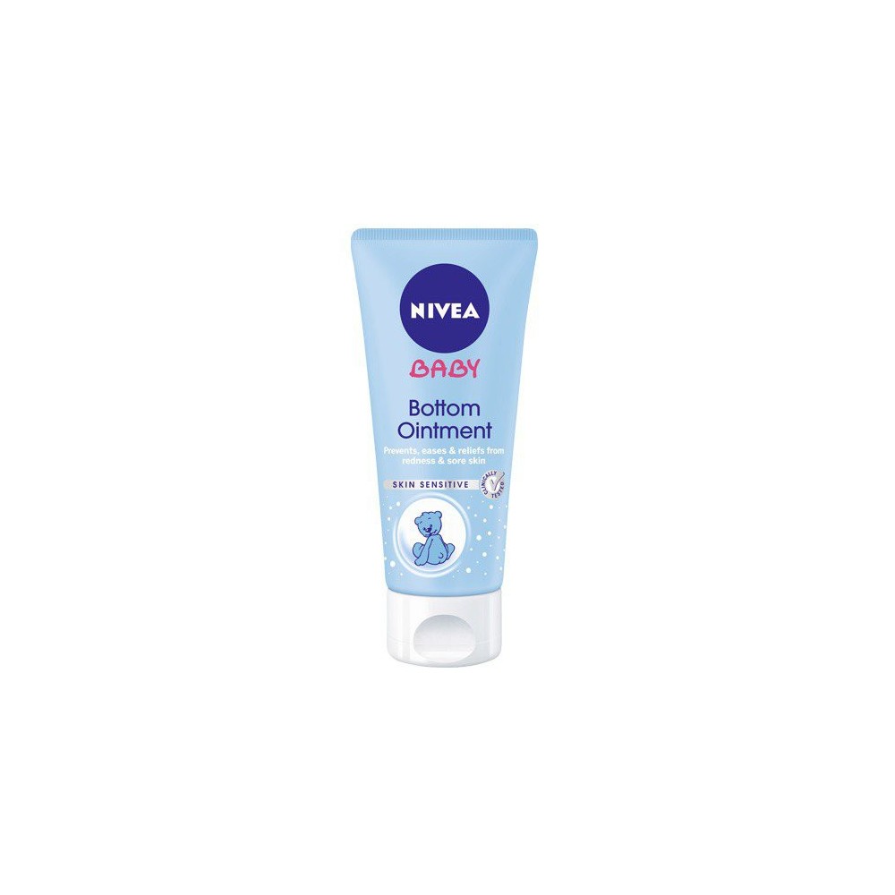 Nivea Baby Bottom Ointment Diaper Rash Cream 100 ml / 3.4 oz