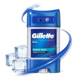 Gillette Power Rush Antiperspirant Gel 70 ml / 2.45 fl oz