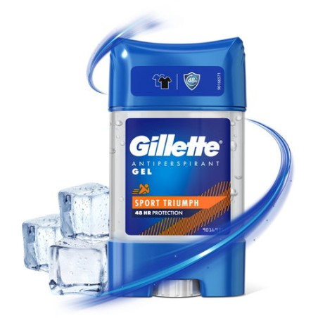 Gillette Sport Triumph Antiperspirant Gel 70 ml / 2.45 fl oz