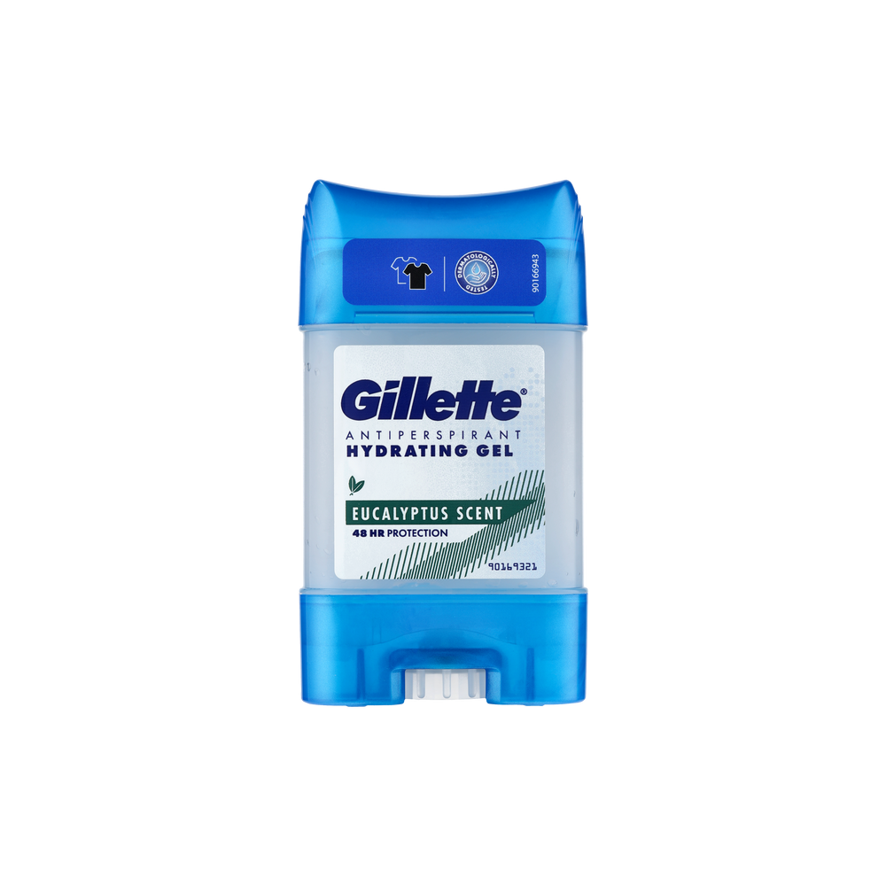Gillette Eucalyptus Scent Antiperspirant Hydrating Gel 70 ml / 2.45 fl oz