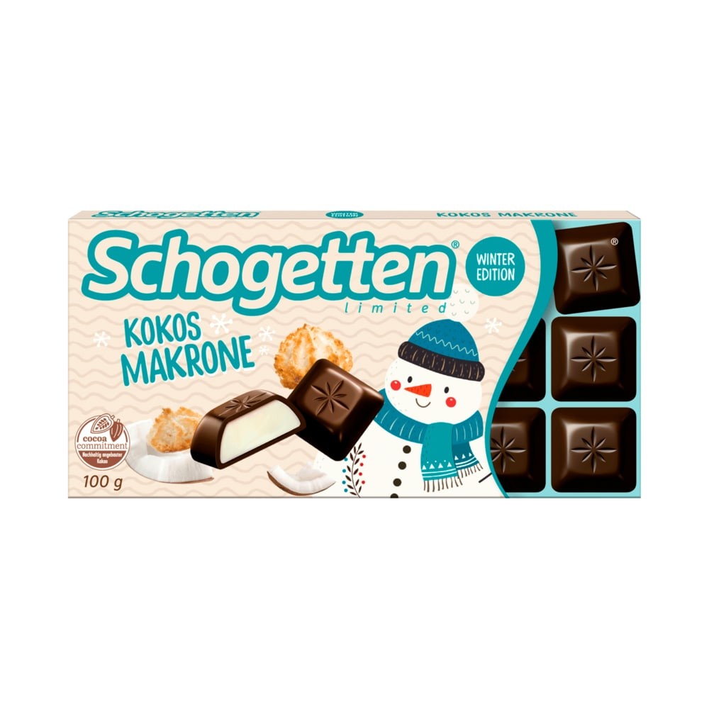 Schogetten Coconut Macaroon 100 g / 3.5 oz